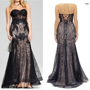 Blondie Nites Gown maxi dress 11 junior